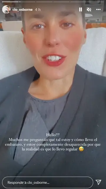 Claudia Osborne desvela los problemas de su embarazo Claudia Osborne desvela los problemas de su embarazo