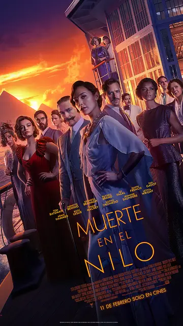 Póster de 'Muerte en el Nilo' Póster de 'Muerte en el Nilo'