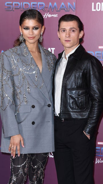 Tom Holland y Zendaya promocionando 'SpiderMan: Sin Camino a Casa'