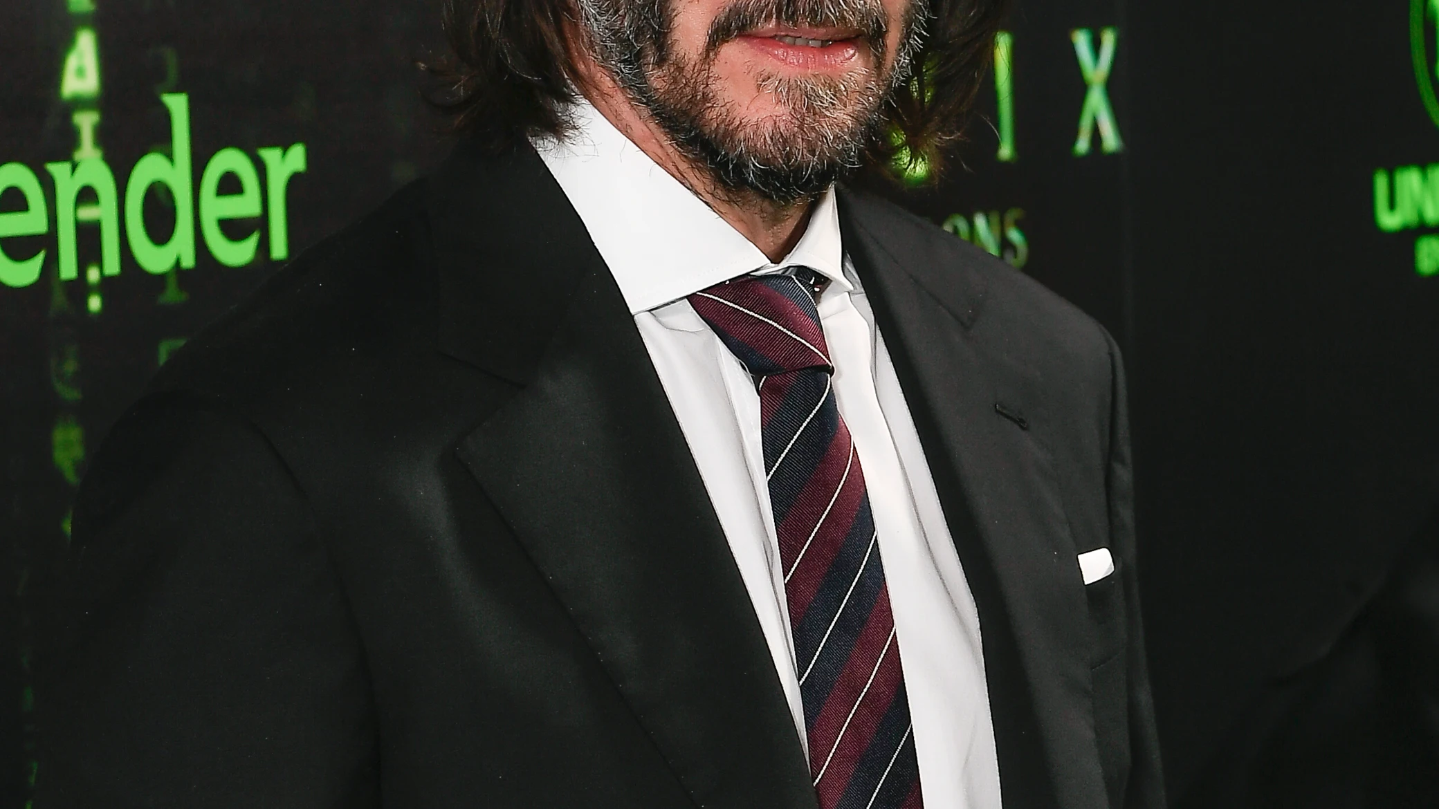 Keanu Reeves en la premiere de 'Matrix: Resurrections'