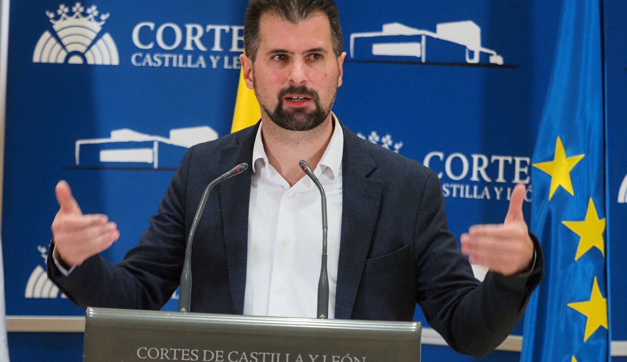 Luis Tudanca, líder del PSOE en Castilla y León