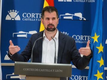 Luis Tudanca, líder del PSOE en Castilla y León