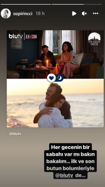 El Stories que ha compartido Ozge