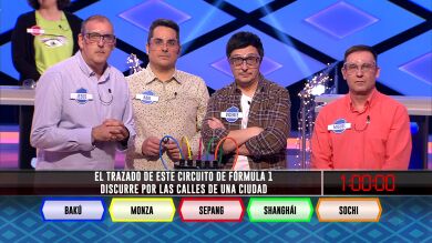 Los ‘Sindulfos’ apuestan por la velocidad y hacen pleno con una pregunta sobre la Fórmula 1