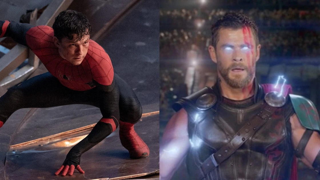 SpiderMan y Thor en el Universo Marvel