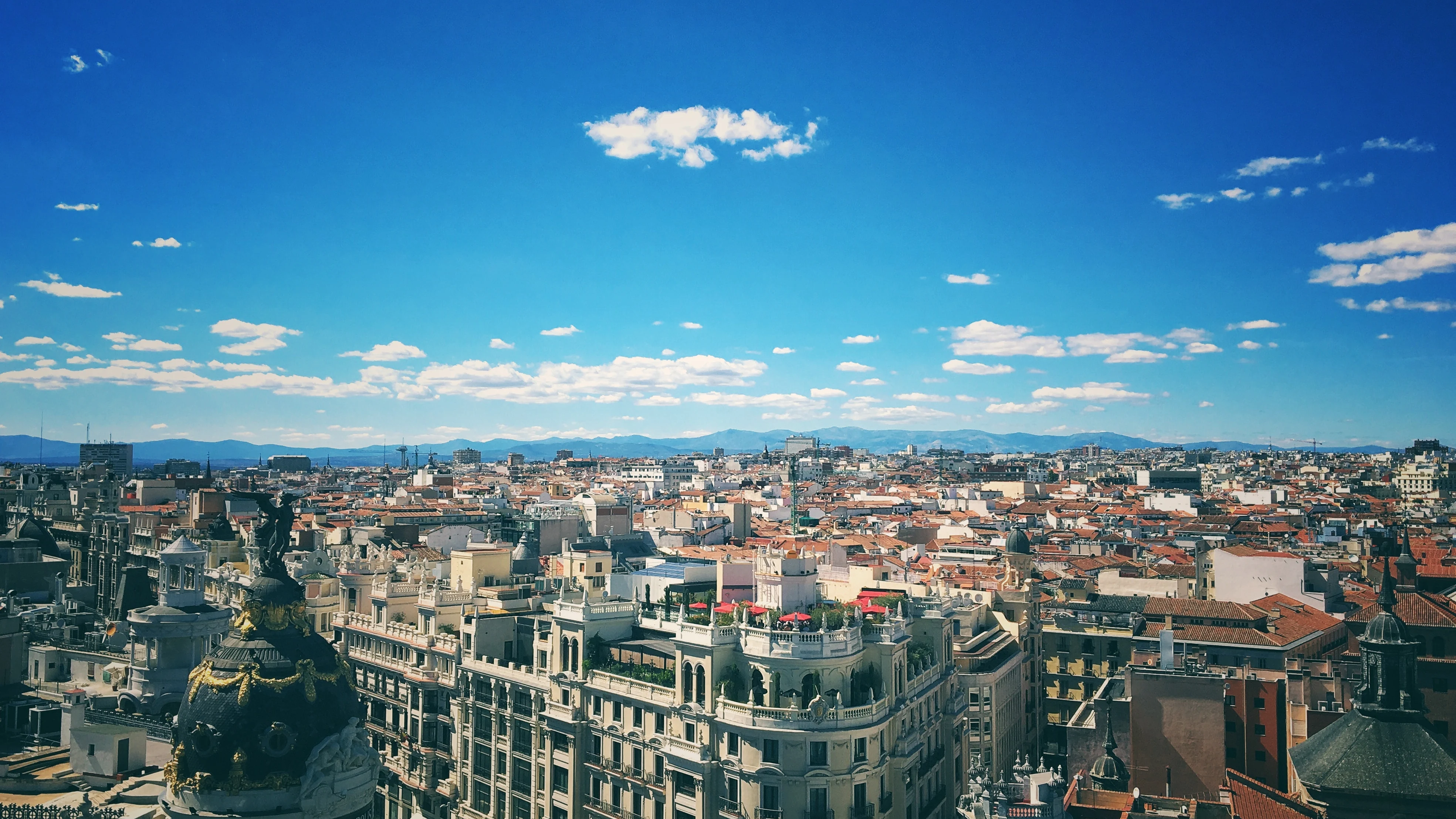 Cielos despejados en Madrid