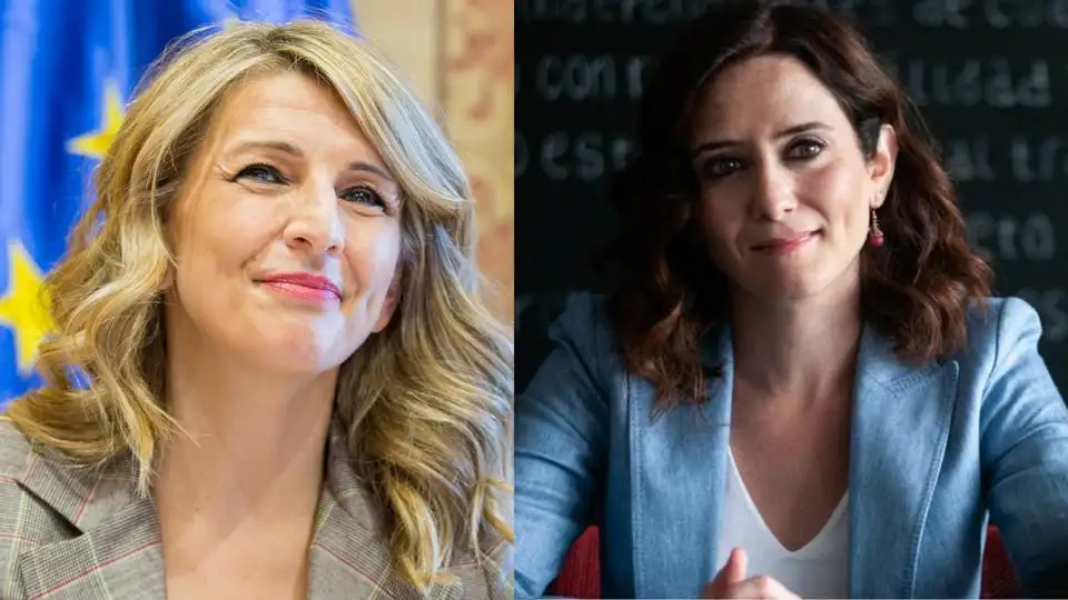 Yolanda Díaz e Isabel Díaz Ayuso, entre las 25 personas más influyentes de 2021 Yolanda Díaz e Isabel Díaz Ayuso, entre las 25 personas más influyentes de 2021
