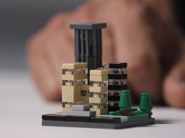 Pieza microcidad LEGO Masters