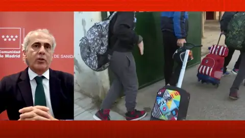 Enrique Ruiz Escudero, sobre retrasar la vuelta al cole: "La Covid-19 nos hace tomar decisiones casi día a día" Enrique Ruiz Escudero, sobre retrasar la vuelta al cole: "La Covid-19 nos hace tomar decisiones casi día a día"