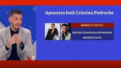 La gran apuesta de Nando Escribano sobre el vestido de Cristina Pedroche que ha convencido a los colaboradores de Espejo Público