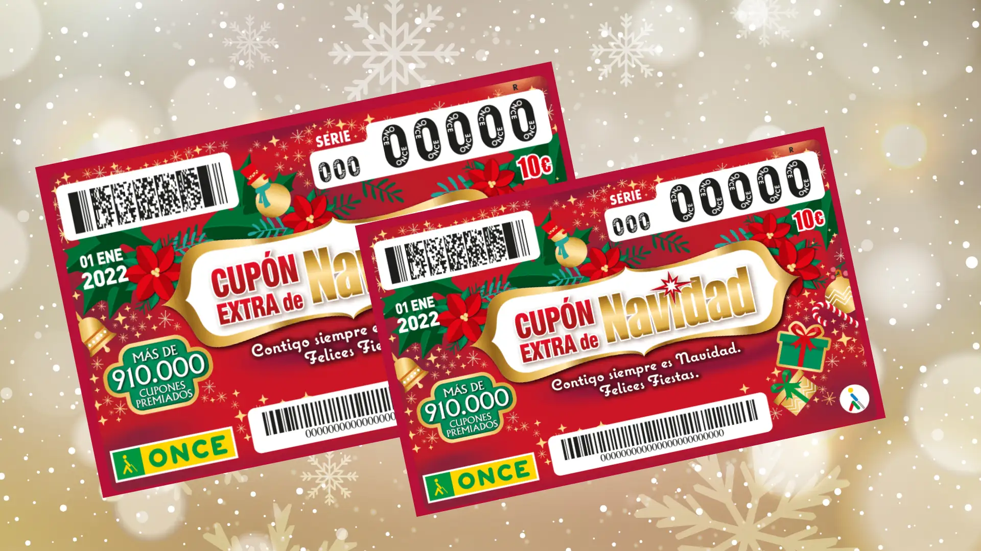 Cu&aacute;nto retiene Hacienda por los premios del sorteo de Navidad de la ONCE 2022