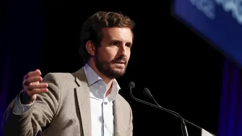 Pablo Casado tacha de 'nefasta' la gestión de Pedro Sánchez durante el balance de 2021 Pablo Casado tacha de 'nefasta' la gestión de Pedro Sánchez durante el balance de 2021