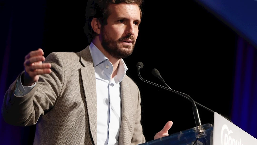 Pablo Casado tacha de 'nefasta' la gestión de Pedro Sánchez durante el balance de 2021 Pablo Casado tacha de 'nefasta' la gestión de Pedro Sánchez durante el balance de 2021