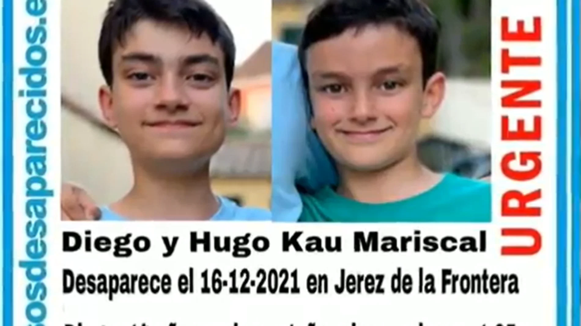 Diego y Hugo, niños desaparecidos