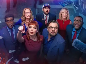 Escena de 'No mires arriba' Escena de 'No mires arriba'