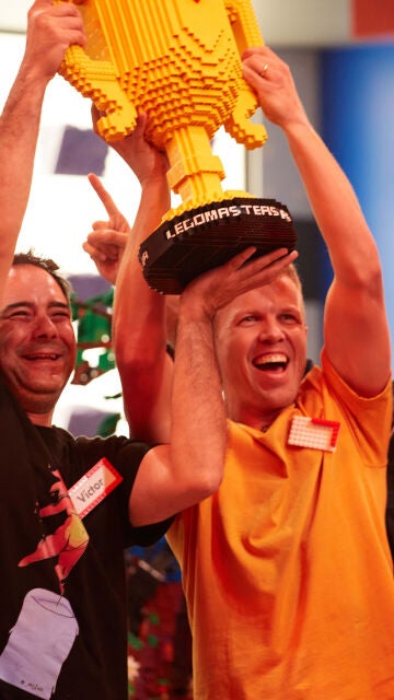 Víctor y Stefan, ganadores de la primera edición de ‘LEGO Masters’ España