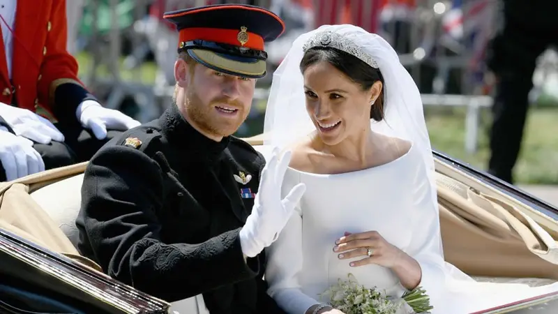 Los duques de Sussex, Meghan y Harry. 