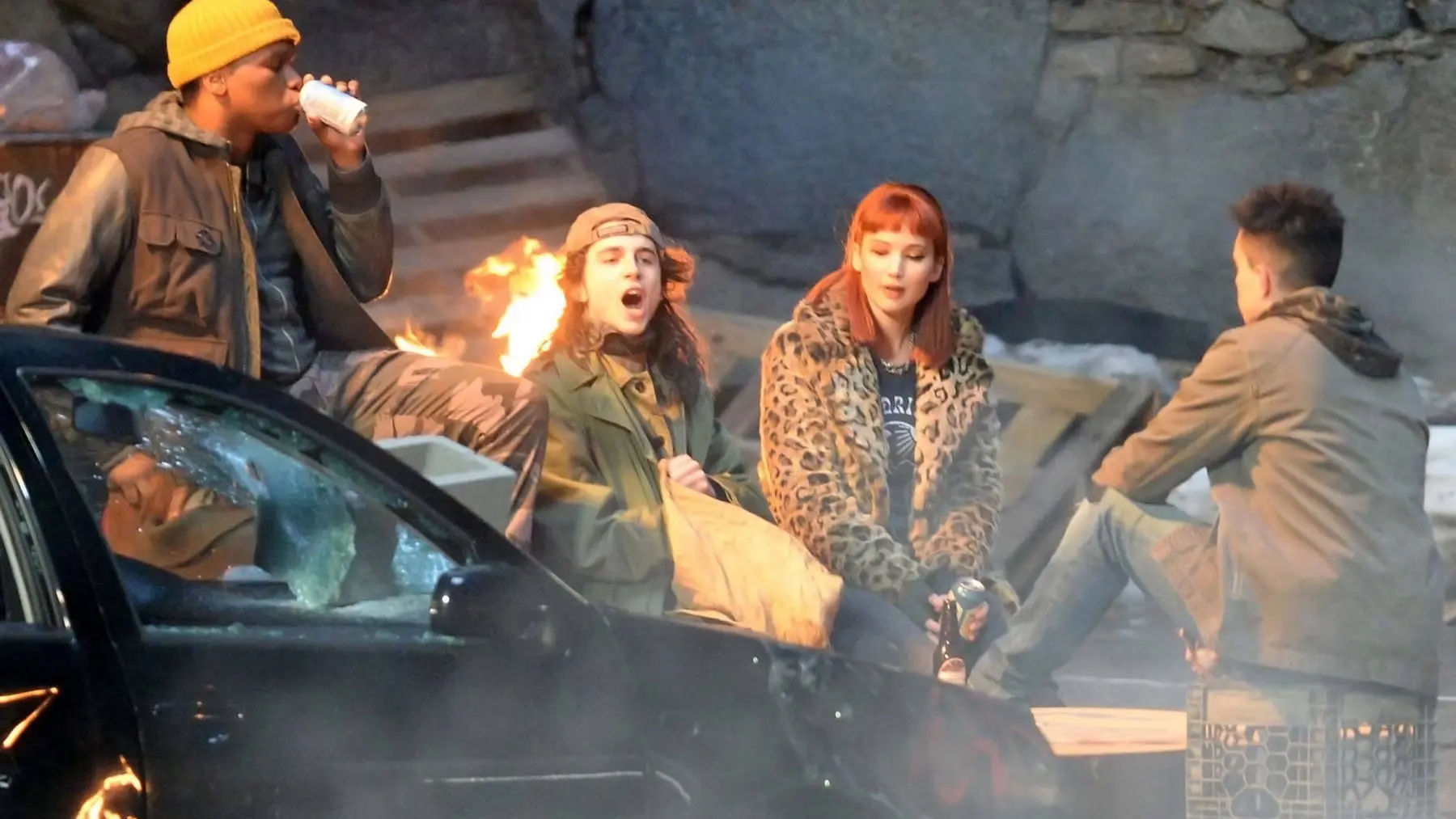 Escena de la película 'No mires arriba' Escena de la película 'No mires arriba'