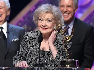 La actriz Betty White La actriz Betty White
