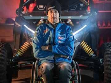 Joan Lascorz, el primer piloto tetrapléjico en el Dakar: "Vamos contra corriente, pero vamos"