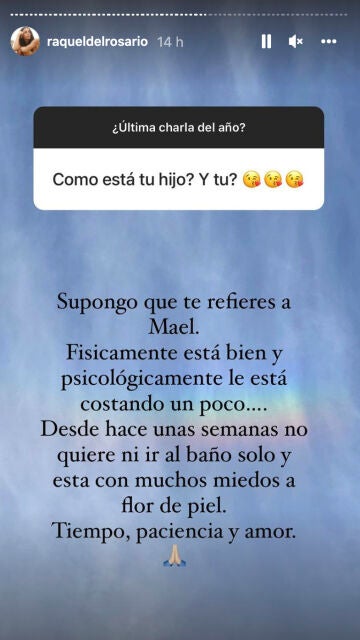 Raquel del Rosario cuenta las secuelas psicológicas de su hijo tras el ataque de un puma