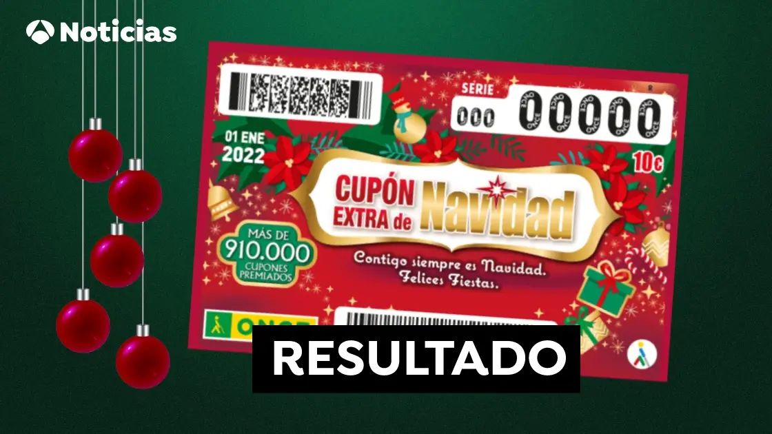 ONCE: Comprobar Cupón Extra de Navidad 2022 y sorteo hoy 1 de enero ONCE: Comprobar Cupón Extra de Navidad 2022 y sorteo hoy 1 de enero