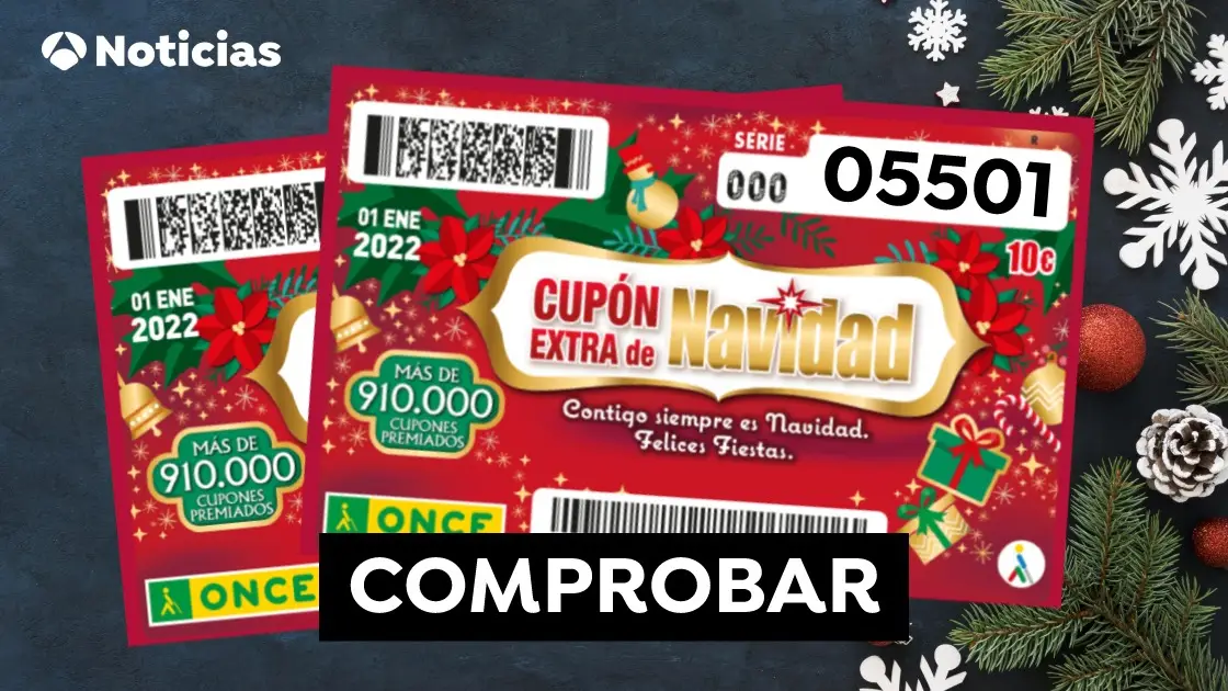 Comprobar ONCE: Resultado del sorteo del Cupón Extra de Navidad 2022 Comprobar ONCE: Resultado del sorteo del Cupón Extra de Navidad 2022
