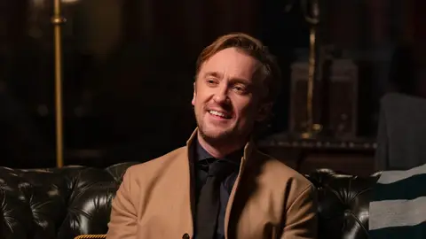 Tom Felton en el reencuentro de 'Harry Potter' Tom Felton en el reencuentro de 'Harry Potter'