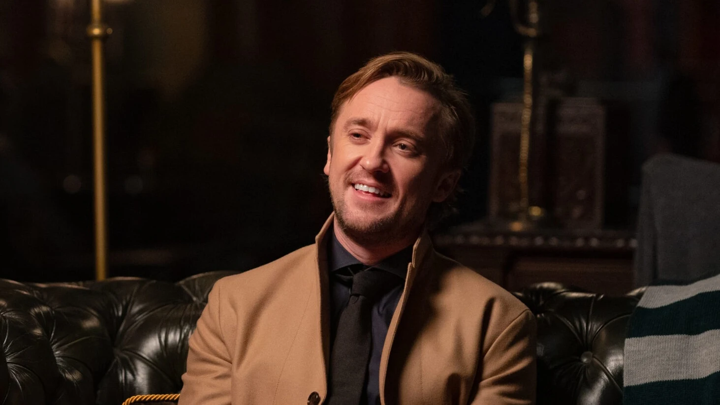 Tom Felton en el reencuentro de 'Harry Potter' Tom Felton en el reencuentro de 'Harry Potter'
