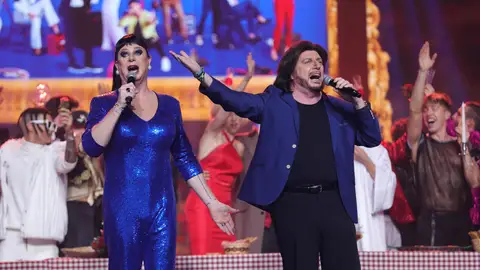 Los Morancos brindan por ‘La familia’ como Pimpinela Los Morancos brindan por ‘La familia’ como Pimpinela