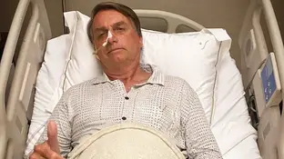 Jair Bolsonaro, hospitalizado Jair Bolsonaro, hospitalizado