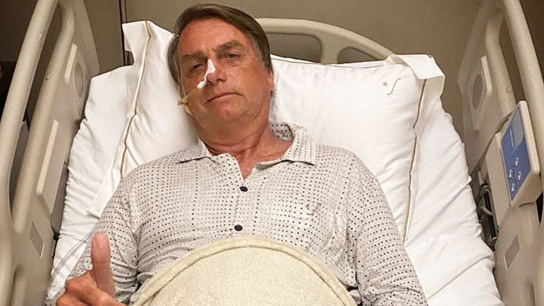 Hospitalizan en Estados Unidos a Bolsonaro por un dolor abdominal