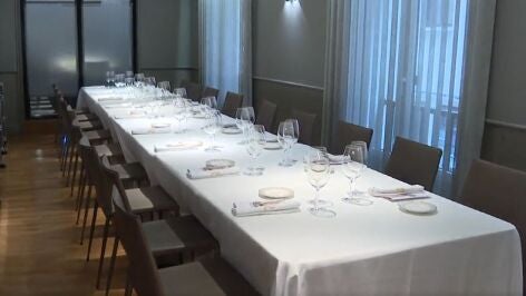Mesa de un restaurante