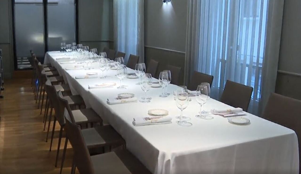 Mesa de un restaurante