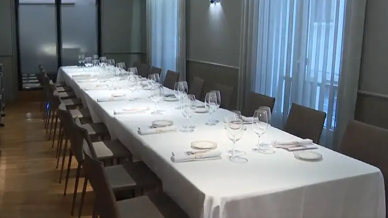Mesa de un restaurante