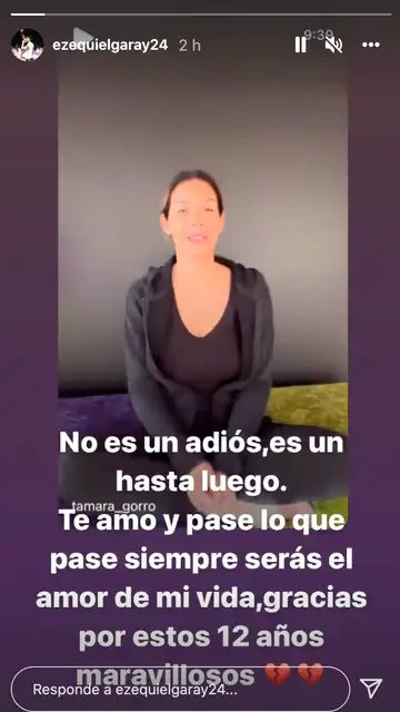 Primeras palabras de Ezequiel Garay tras salir a la luz su separación de Tamara Gorro Primeras palabras de Ezequiel Garay tras salir a la luz su separación de Tamara Gorro