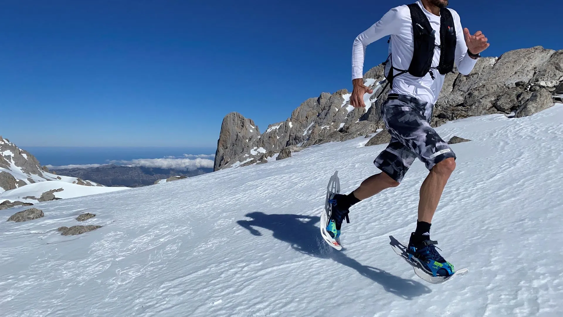 Chema Martínez se reinventa a los 50 años y cambia las zapatillas por las raquetas de nieve Chema Martínez se reinventa a los 50 años y cambia las zapatillas por las raquetas de nieve