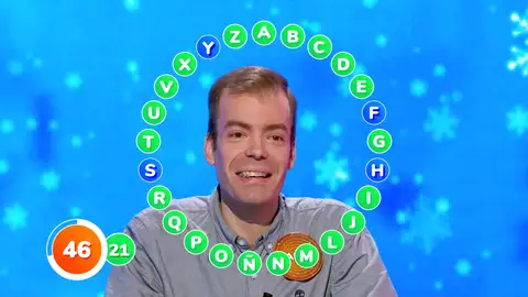 “Hoy me veo juguetón”: Jaime, lanzando a por el bote en ‘El Rosco’ frente a Orestes, el primero de 2022 “Hoy me veo juguetón”: Jaime, lanzando a por el bote en ‘El Rosco’ frente a Orestes, el primero de 2022