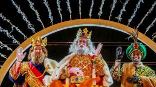 Una cabalgata de los Reyes Magos