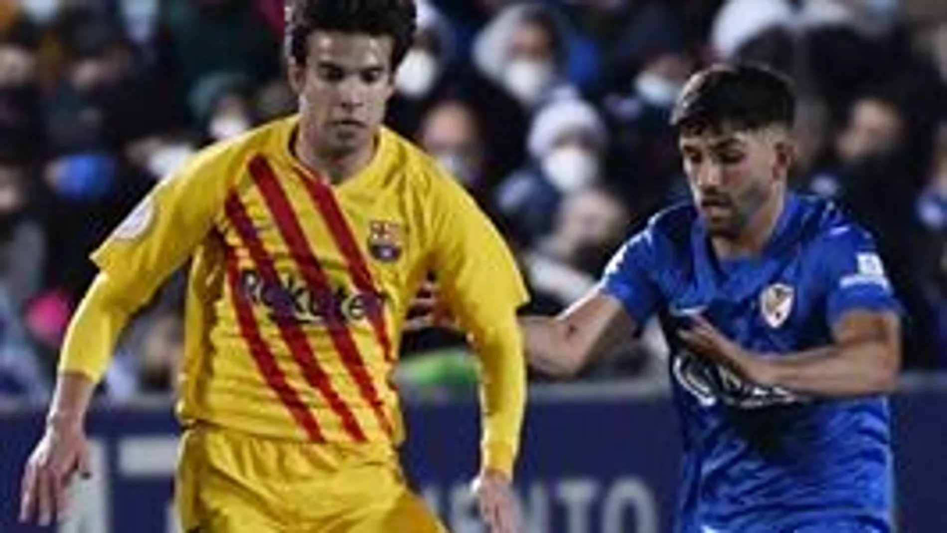 Dembelé y la cantera dan un triunfo agónico al Barcelona en la Copa del Rey ante un fortísimo Linares