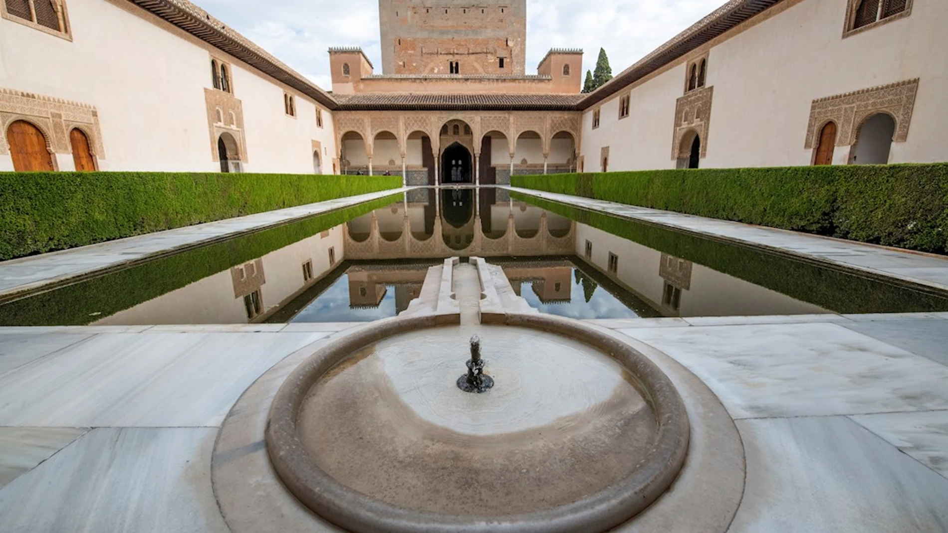 Vista del patio de los Arrayanes de la Alhambra en una imagen de archivo. 