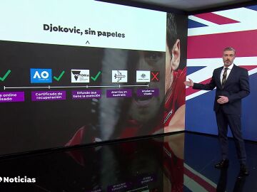 Las opciones que tiene Djokovic