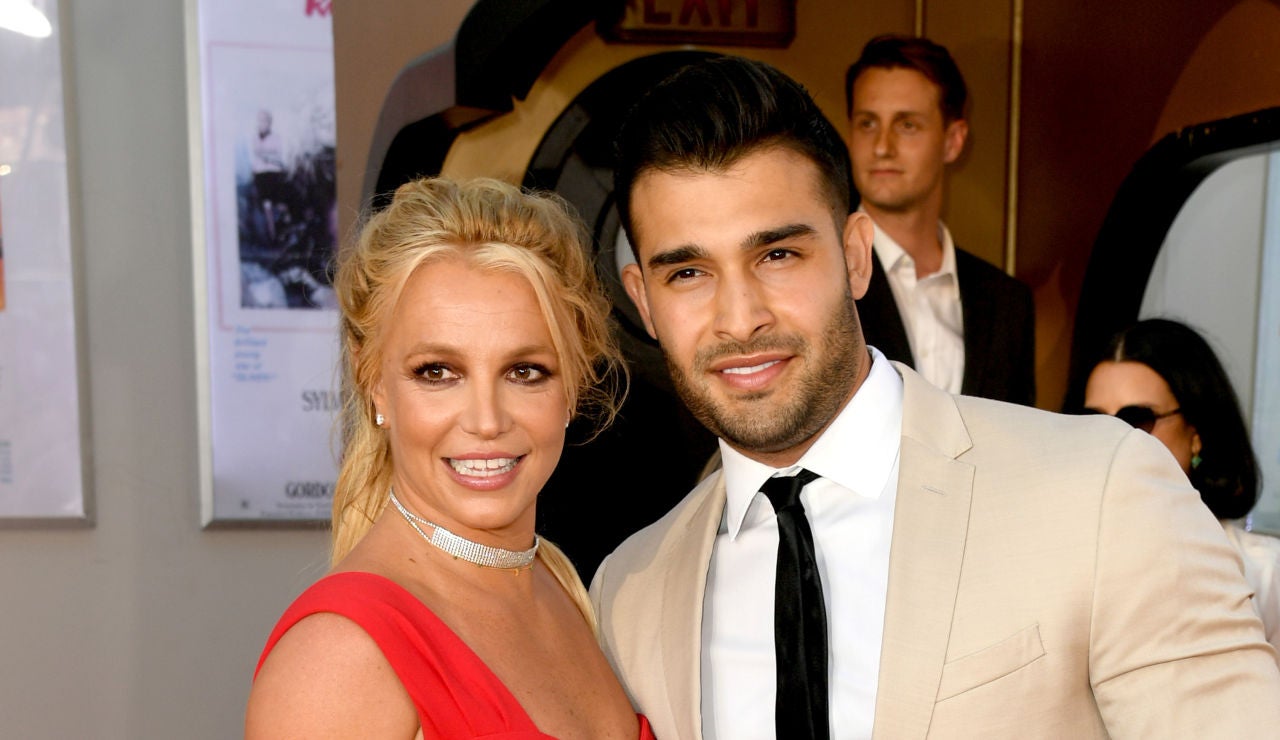 Britney Spears y su novio Sam Asghari