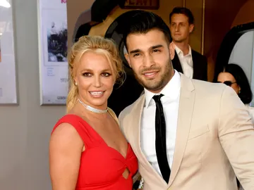 Britney Spears y su novio Sam Asghari Britney Spears y su novio Sam Asghari