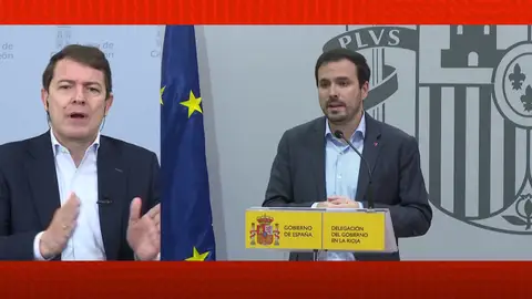 Alfonso Fernández Mañueco, sobre Garzón: "Sánchez debe exigirle una rectificación o destituirle" Alfonso Fernández Mañueco, sobre Garzón: "Sánchez debe exigirle una rectificación o destituirle"