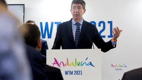 El vicepresidente y consejero de Turismo de la Junta de Andalucía, Juan Marín El vicepresidente y consejero de Turismo de la Junta de Andalucía, Juan Marín
