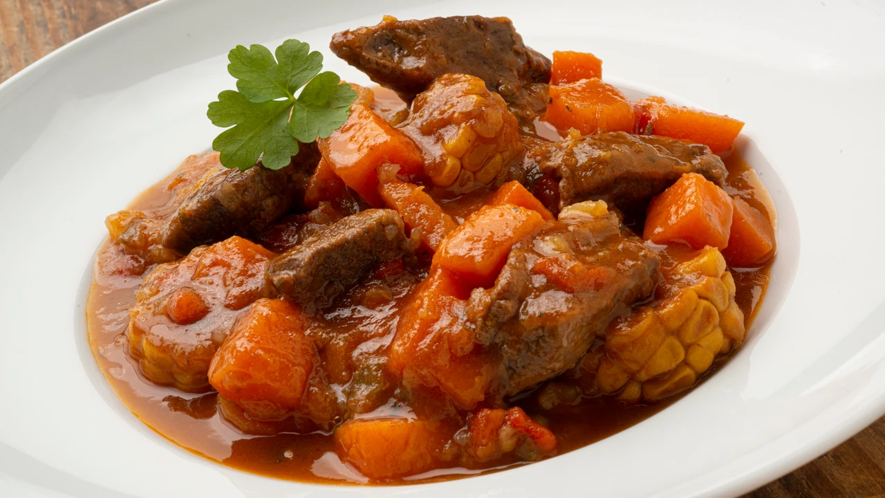 Receta argentina: guiso de calabaza con ternera image of Receta argentina: guiso de calabaza con ternera