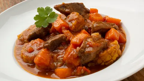 Receta argentina: guiso de calabaza con ternera Receta argentina: guiso de calabaza con ternera