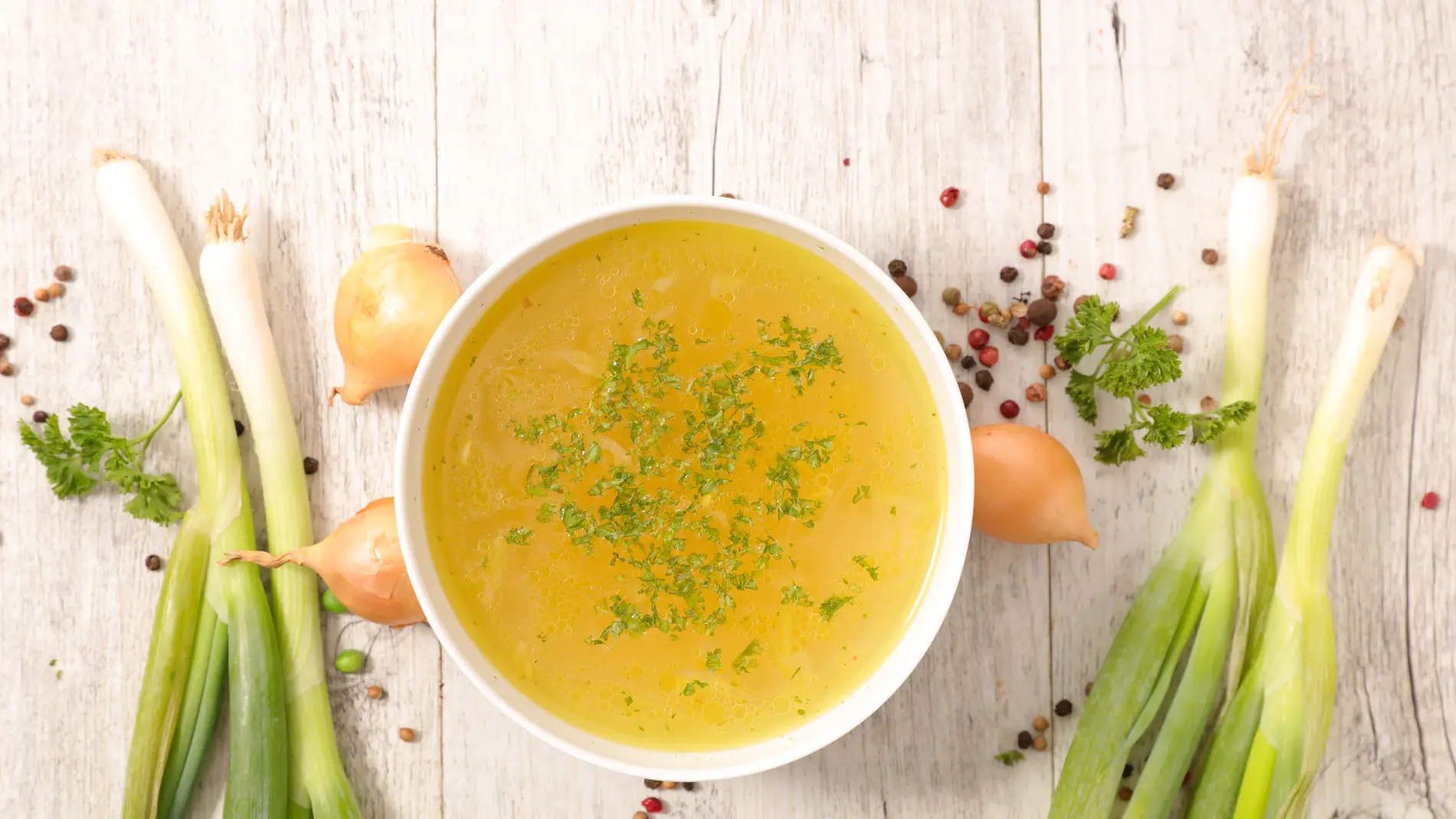 Caldo de verduras