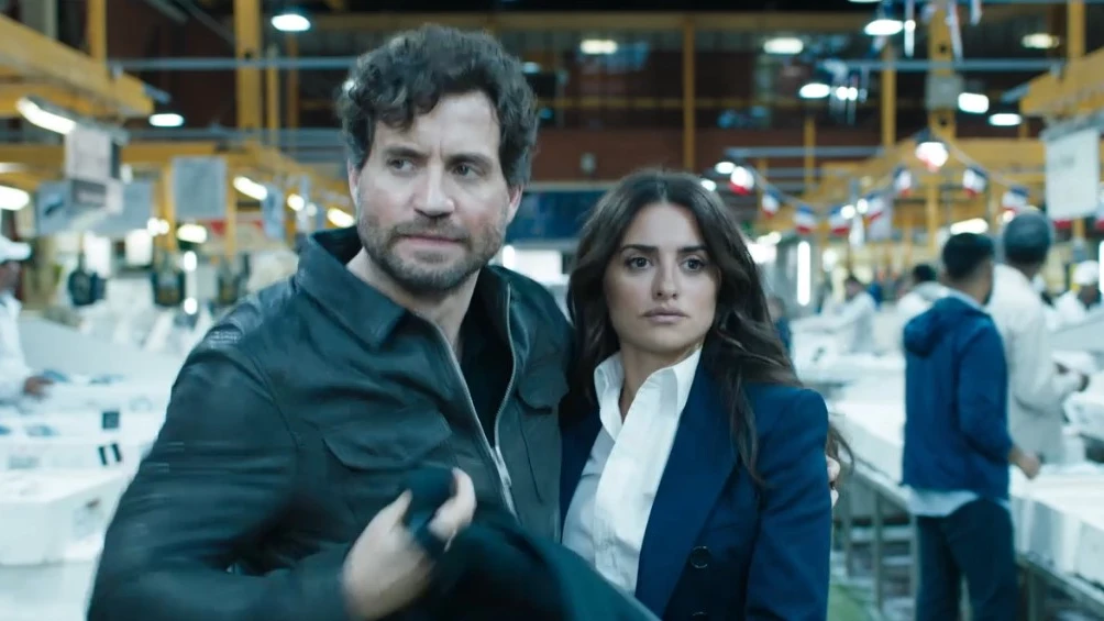 Edgar Ramírez y Penélope Cruz en 'Agentes 355' Edgar Ramírez y Penélope Cruz en 'Agentes 355'